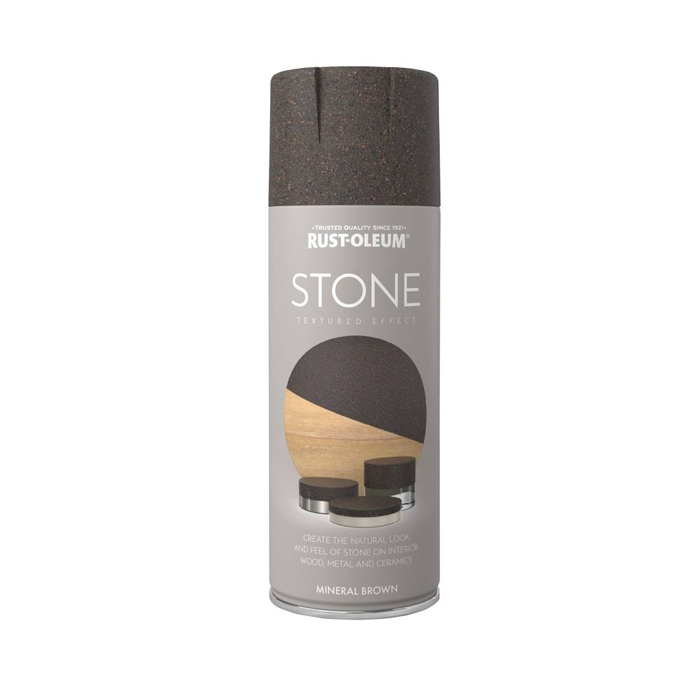 STONE EFFECT MINERAL BROWN RUSTOLEUM 400ML